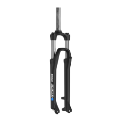 Horquilla suspension 27,5" disco xce28 suntour 1 1/8 100mm qr 5x100mm negro matae.