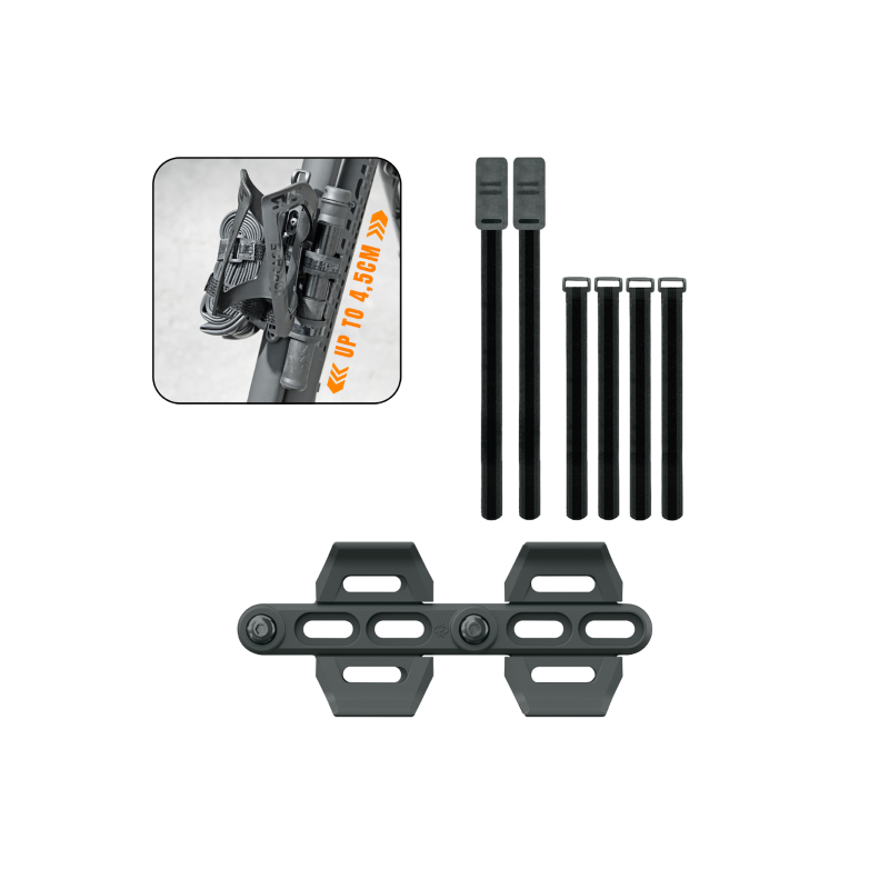 Adaptador portabidon cage shifter plus negro