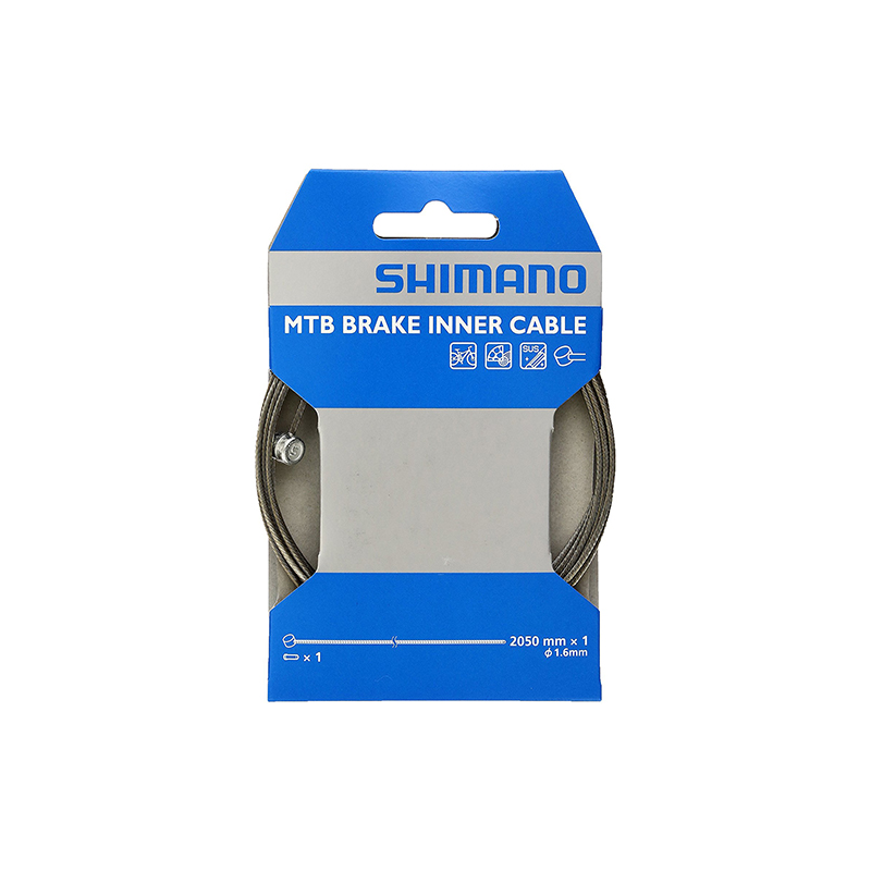 Cable freno sus inox 1.6x2050mm / mtb