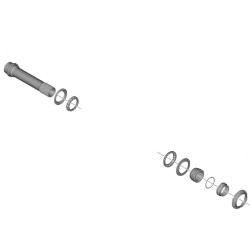 Eje completo rueda...