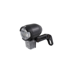 Luz delantera horquilla horn round - negro