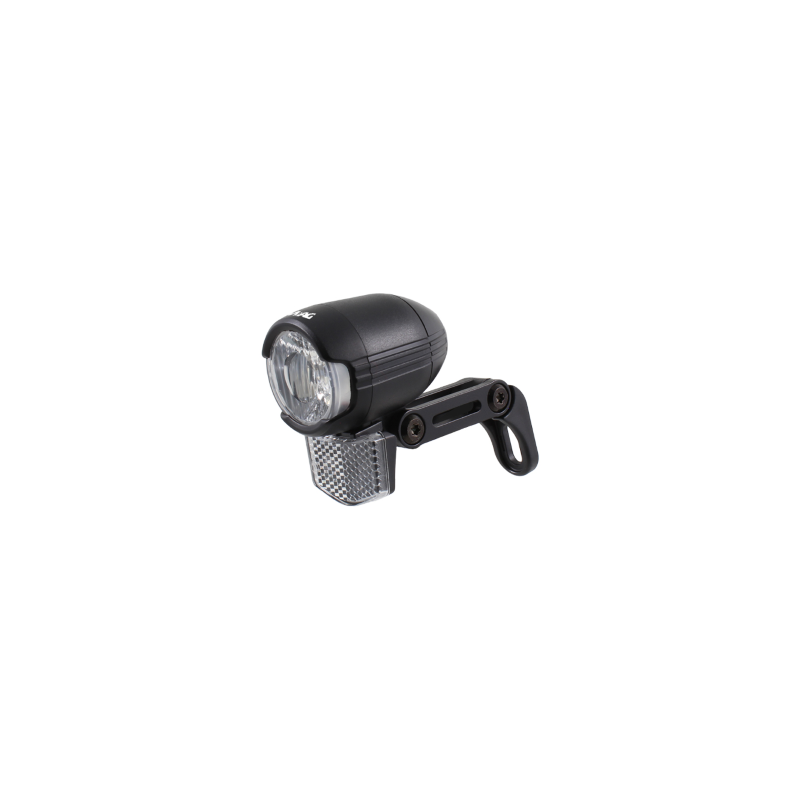 Luz delantera horquilla horn round - negro