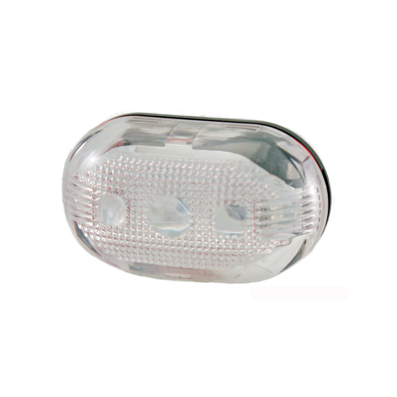 Luz delantera manillar globe - blanco