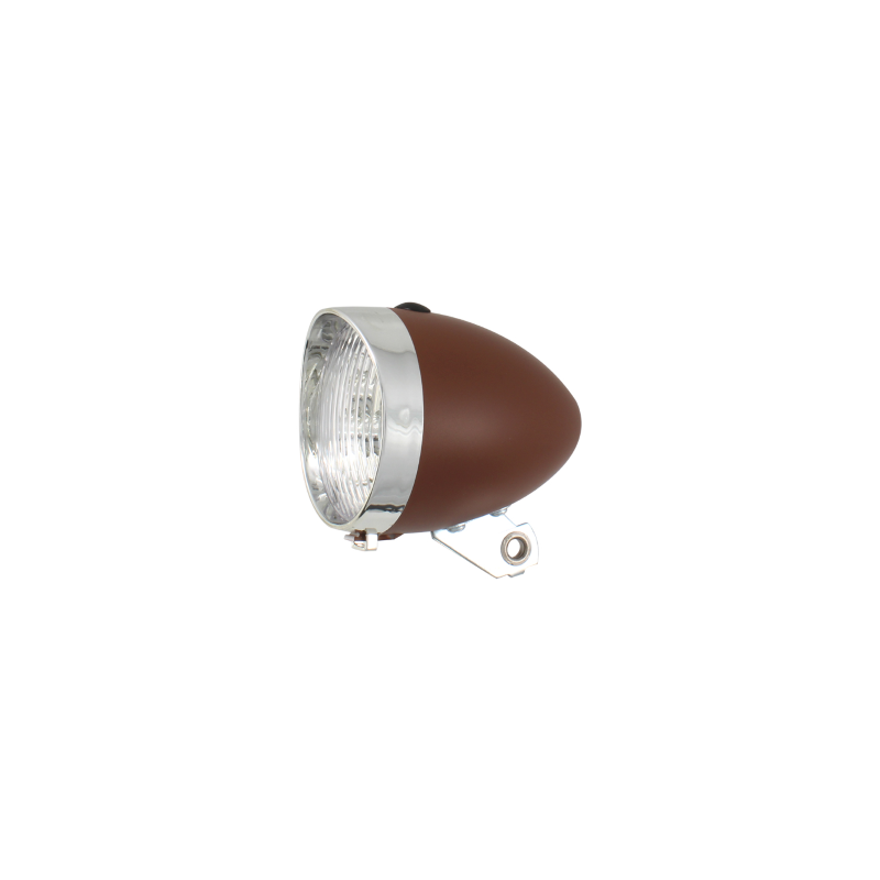 Luz delantera horquilla vintage - marron