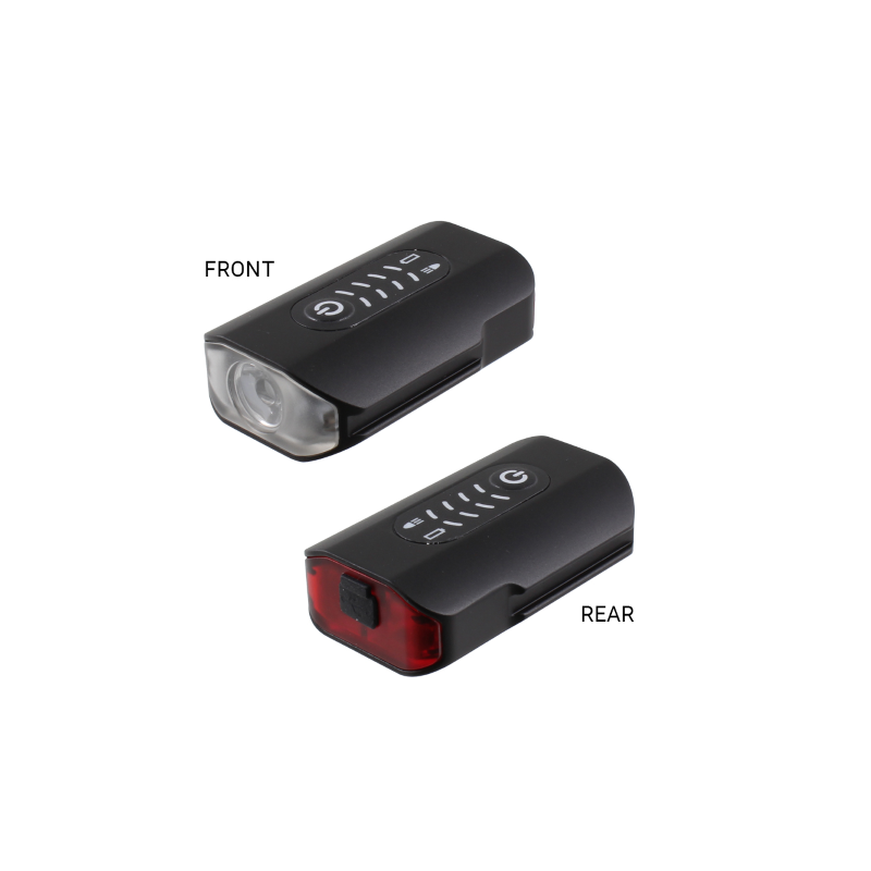 Luz delantera manillar wiki - negro