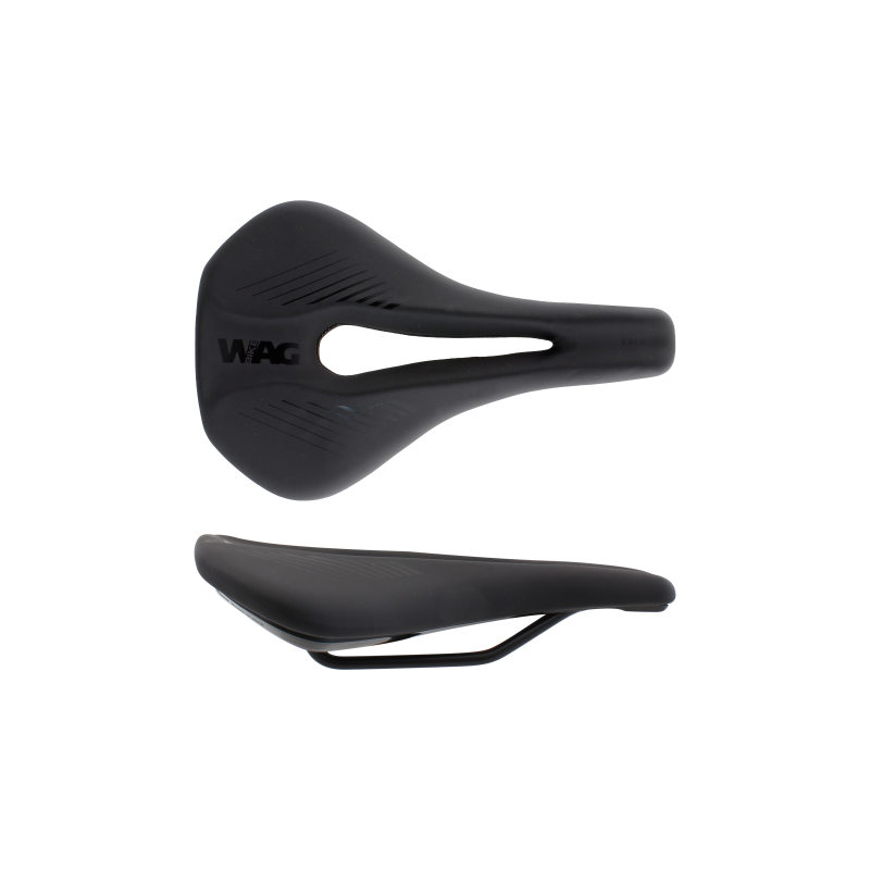 Sillin race short con hendidura wide - negro