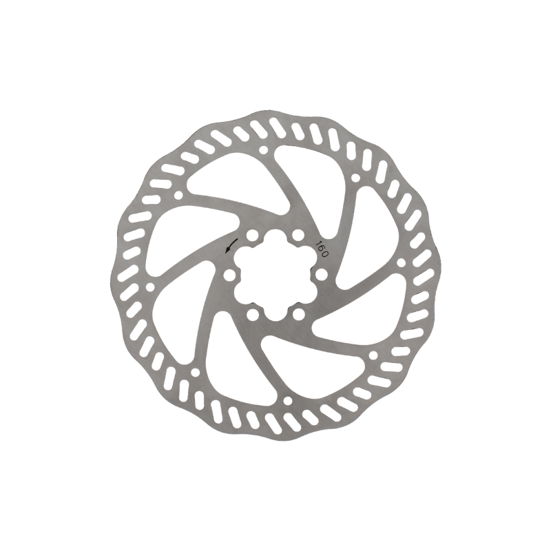 Disco 160mm df5 6 tornillos plata wag