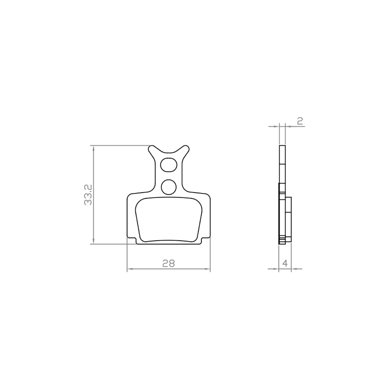 Pastillas de freno formula cura - bicicleta electr