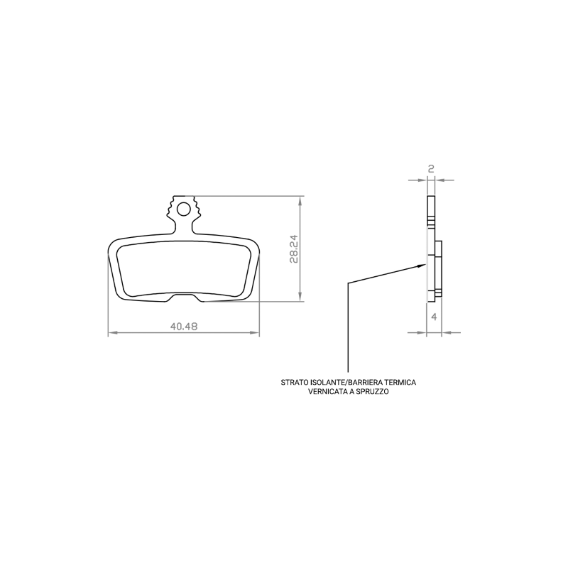 Pastillas de freno sram code r - bicicleta electri