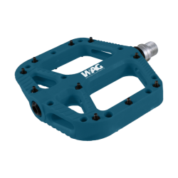 Pedales planos -azul petrol