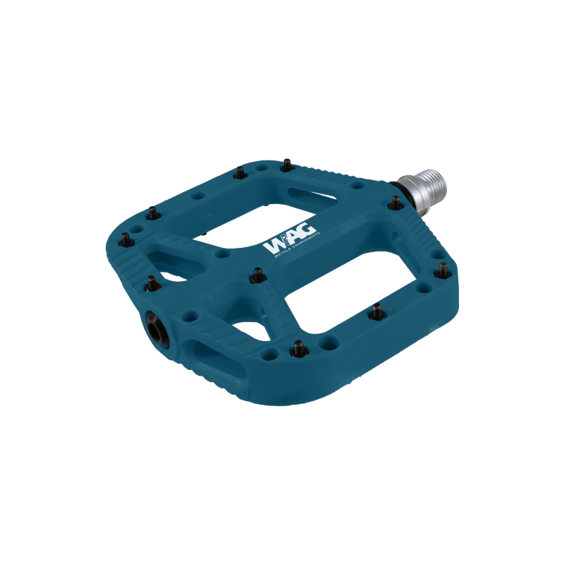 Pedales planos -azul petrol