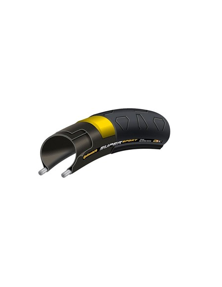 Cubierta continental  supersport plus 700x25c negr