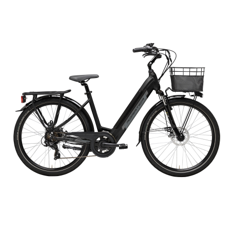 Bicicleta e1 2.0 lady e-bike 26" nedro mate bateria integrada