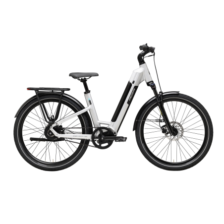 Bicicleta yourban e-bike lady gris mate