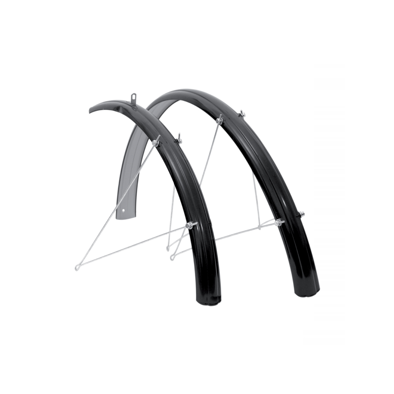 Juego guardabarros bicicleta "r" 28" negro