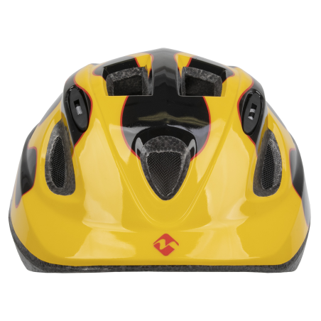 Casco junior race amarillo/negro  t.s