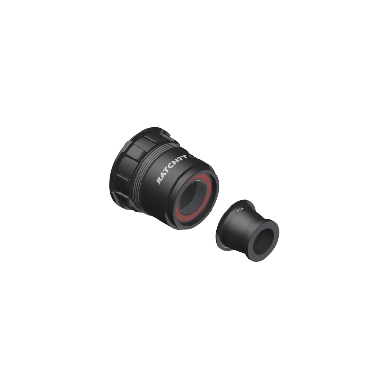 Nucleo rueda libre road ratchet + tapa dcha sram xdr alu, rod ceramicos