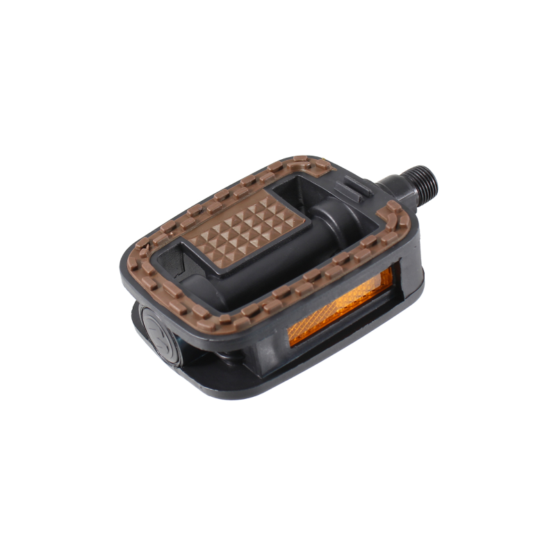 Par pedales trekking marron reflectores