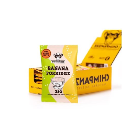 Caja 15 sobres porridge banana y coco 65gr chimpanzee