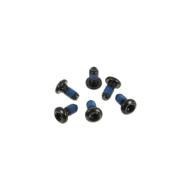 Kit 6 tornillos acero para disco 6t negro