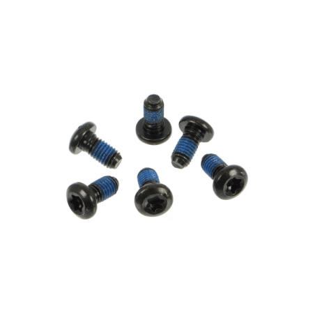 Kit 6 tornillos acero para disco 6t negro