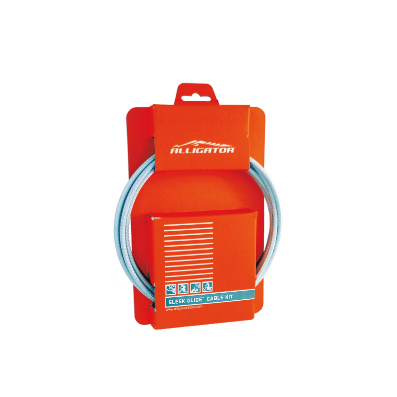 Kit fundas y cables de freno mtb/road inox negro