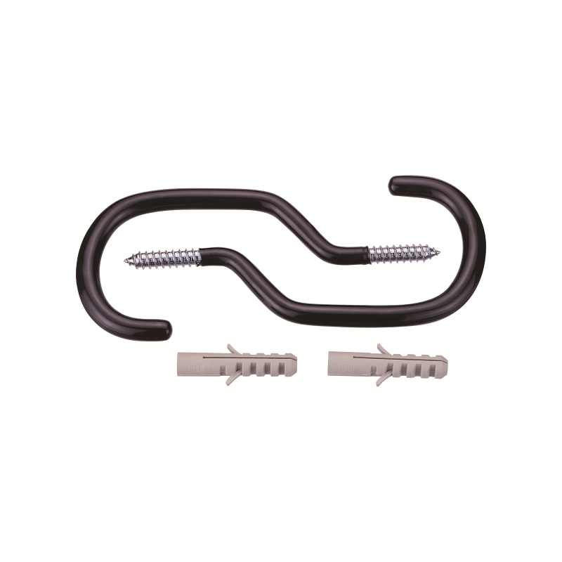 Ganchos de almacenamiento con funda de goma 2 unid