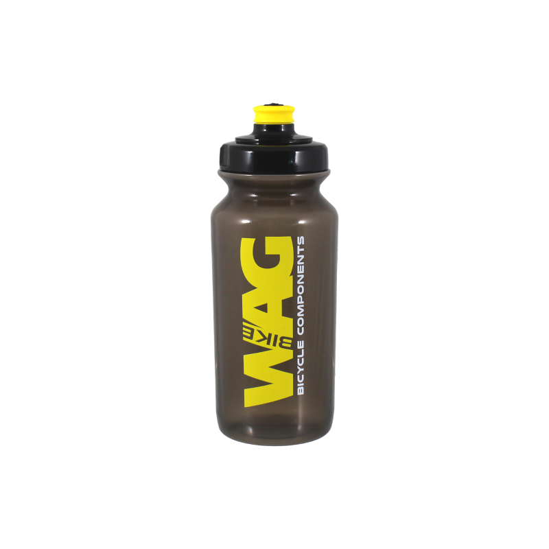 Bidon 500ml negro transparente wag lo amarillo
