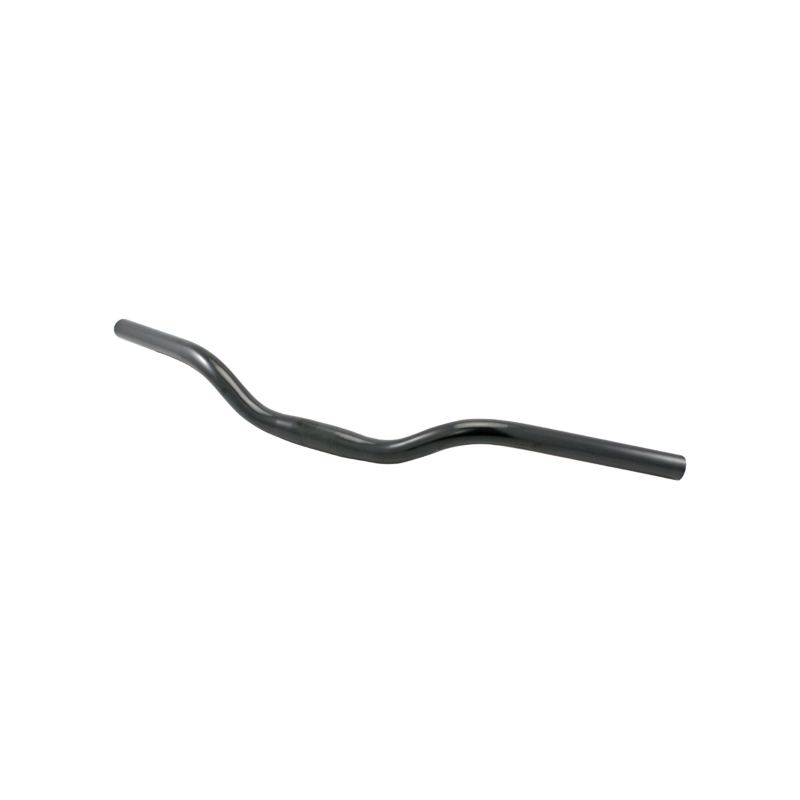 Manillar mtb/trekking doble altura 600mm/20º/70mm negro mate 25.4