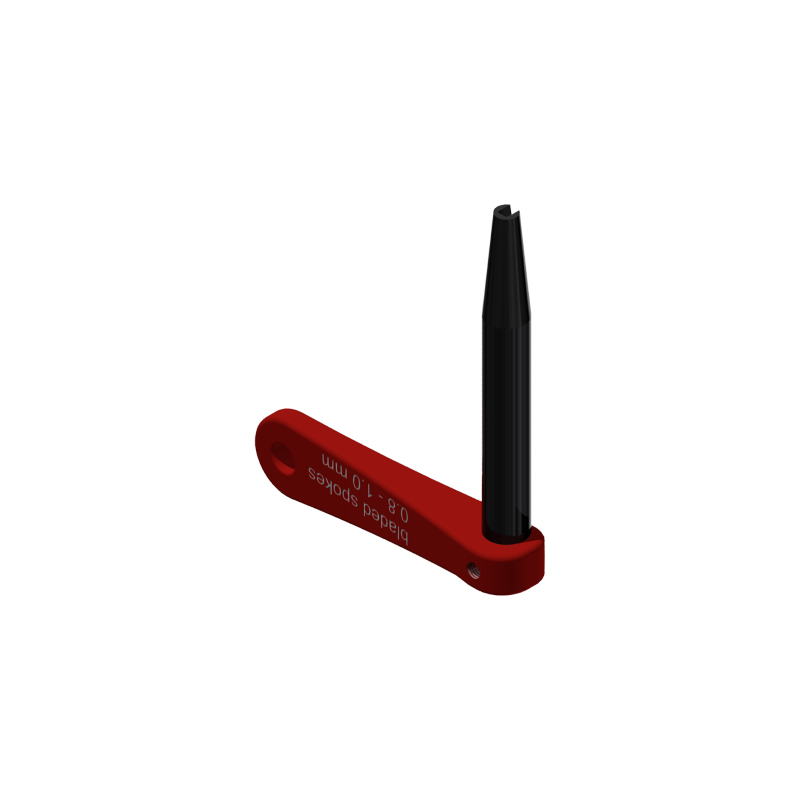 Llave radios aero v2 0,8-1,0mm rojo  dt swiss