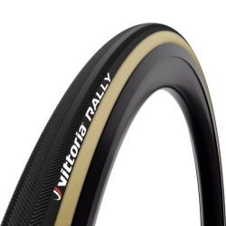Tubular vitoria rally 25-28"  valvula desmontable crema/negra