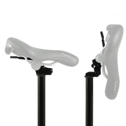 Tija sillin plegable 27.2x350mm negro