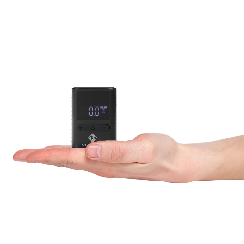 Mini compresor electrico con bateria 120 psi/8 bar para bici/moto/balones