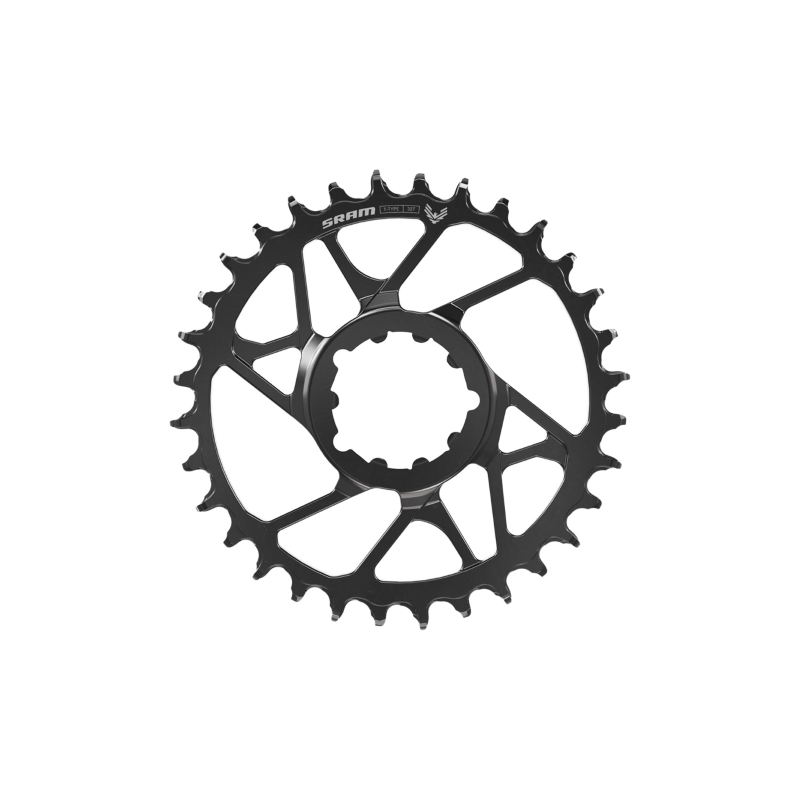 Plato 30d eagle 70 tipo t montaje directo desplazamiento de 3mm color negro