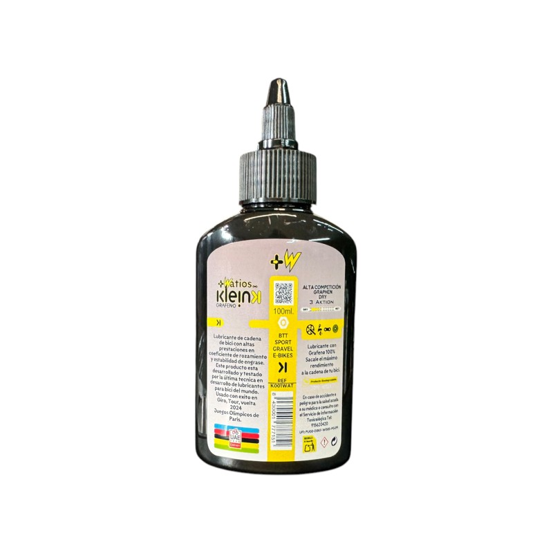 Gel lubricante oil graphen +watios 100ml