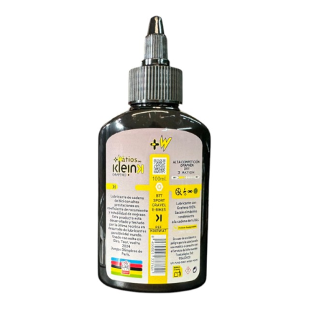 Gel lubricante oil graphen +watios 100ml
