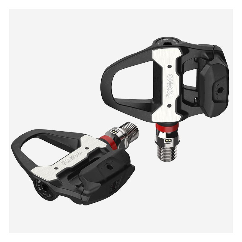 Par pedales assioma pro rs-2 con potenciometro carretera para calas shimano