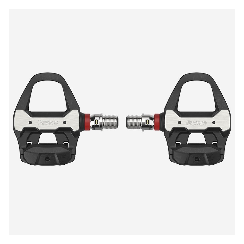 Par pedales assioma pro rs-2 con potenciometro carretera para calas shimano