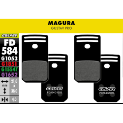 Pastillas fd std magura gustav pro galfer