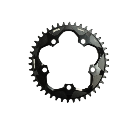 Plato 38d 110 bcd megatooth 5-tornillos wa662 1x11 negro