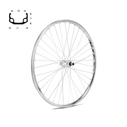 Rueda trasera 700c hibrida...