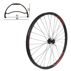 Rueda gtr sl30 boost 29"...