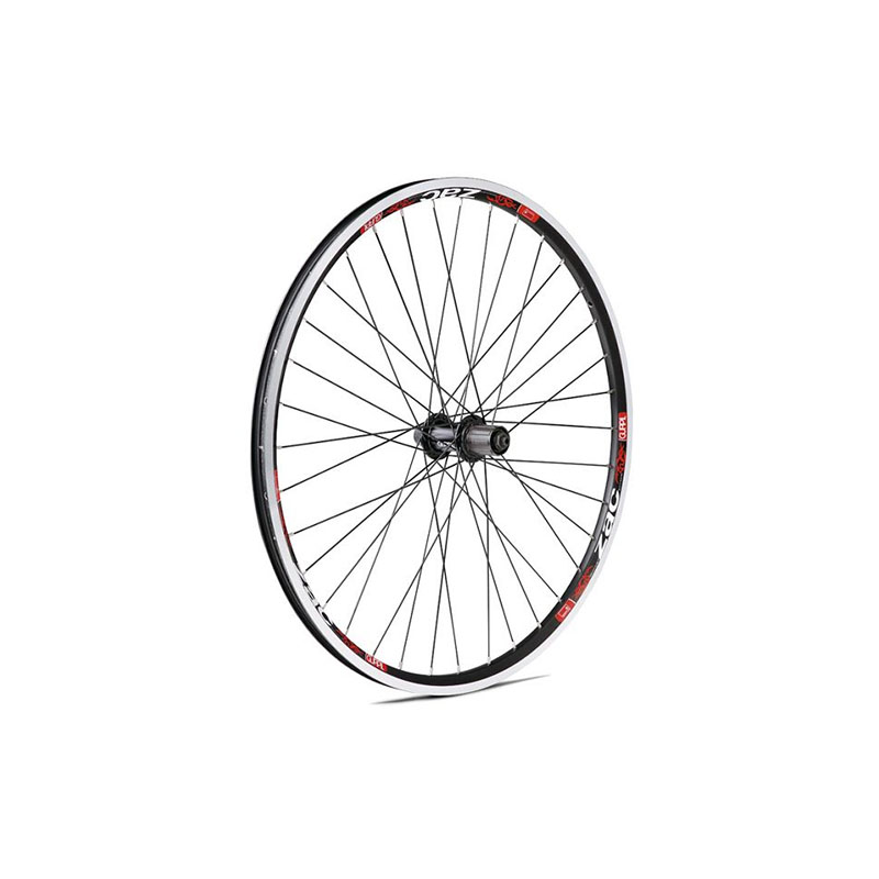 Rueda trasera 26" zac negra rosca