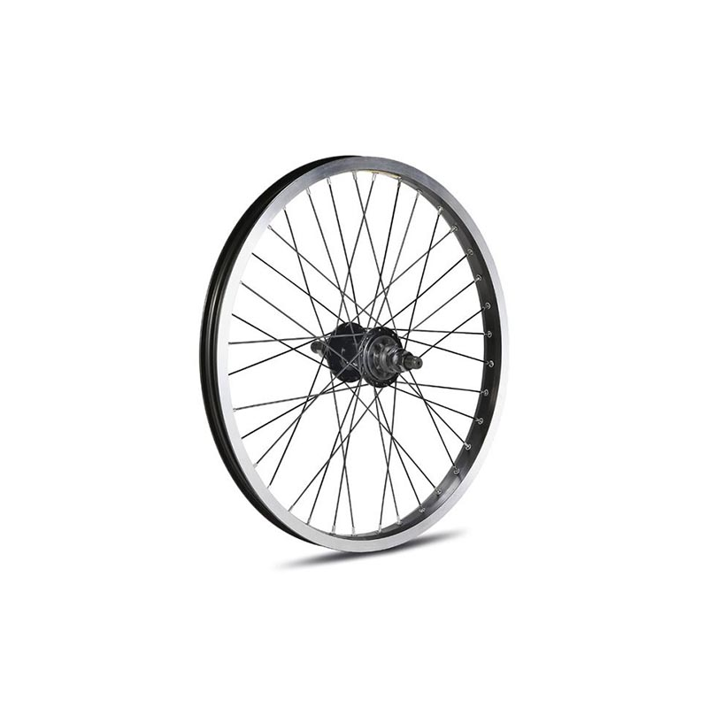 Rueda trasera zac-30 negra eje 14mm piñon 9d