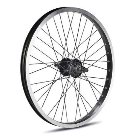Rueda trasera zac-30 negra eje 14mm piñon 9d