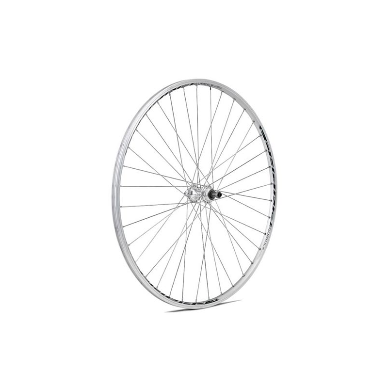 Rueda trasera 700 chrina plata con cassetess 7v