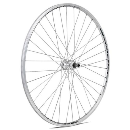 Rueda trasera 700 chrina plata con cassetess 7v