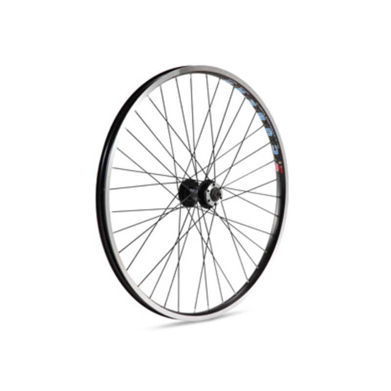 Rueda delantera cyber-20 24" negra c-disco r-n