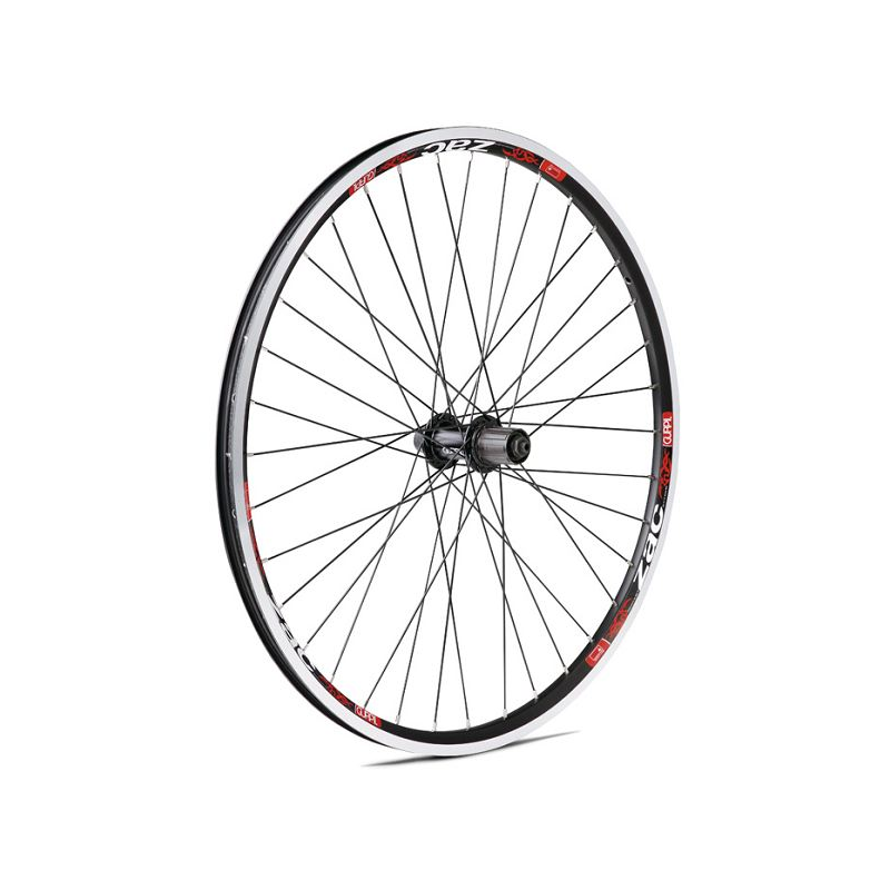Rueda trasera zac 26" negra cass 7v