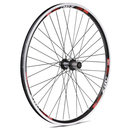 Rueda trasera zac 26" negra cass 7v